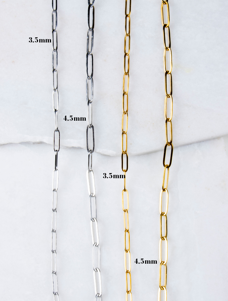 Create Your Own Waterproof Charm Necklace - 18k Gold Plated Stainless Steel - Image 4