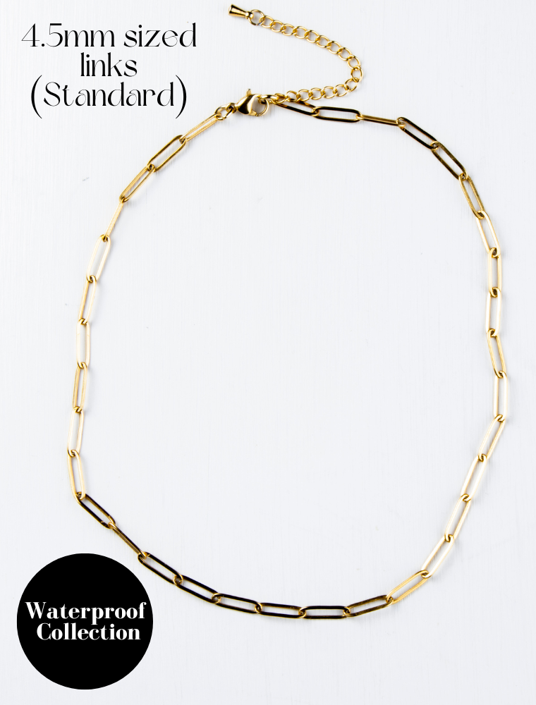 Create Your Own Waterproof Charm Necklace - 18k Gold Plated Stainless Steel - Image 5