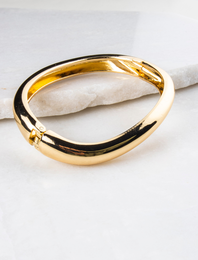 Dalia Bangle - Gold Plated - Image 4