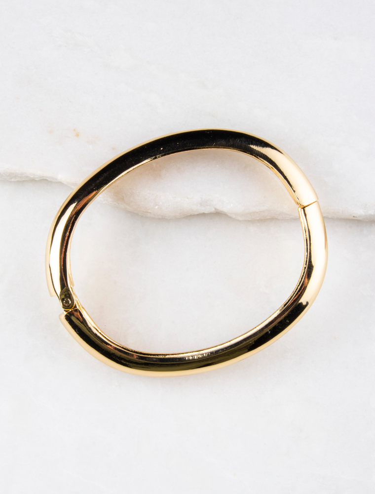 Dalia Bangle - Gold Plated - Image 5
