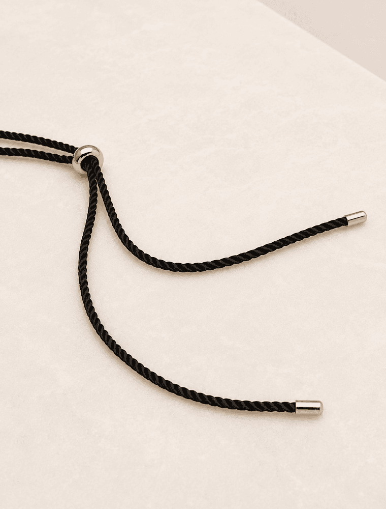 Lola long necklace-14k gold plated/Brown. - Image 4
